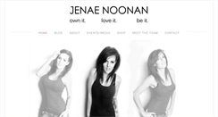 Desktop Screenshot of jenaenoonan.com