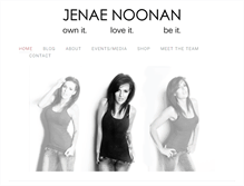 Tablet Screenshot of jenaenoonan.com